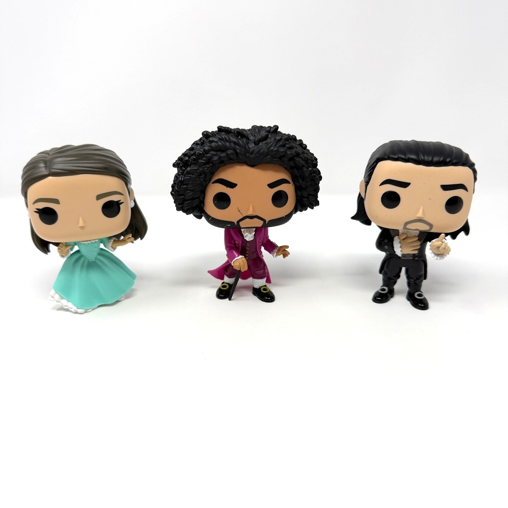 Funko Pop Hamilton Thomas Jefferson #12 Eliza #04 Aaron Burr #02 Loose Lot